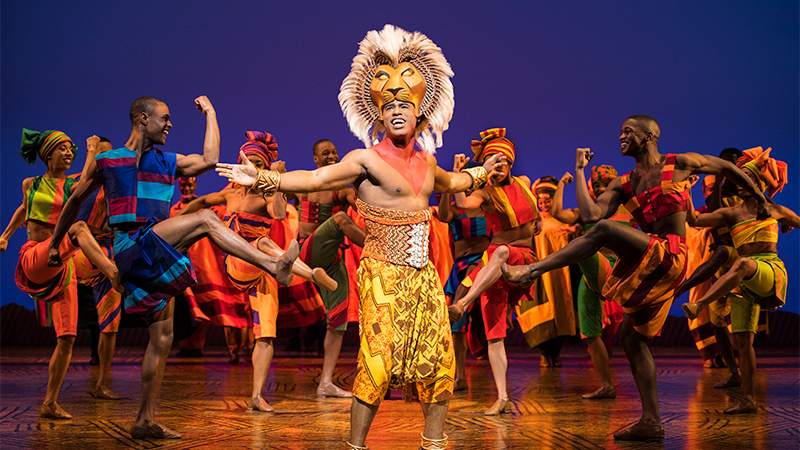 Image of a cast on a stage